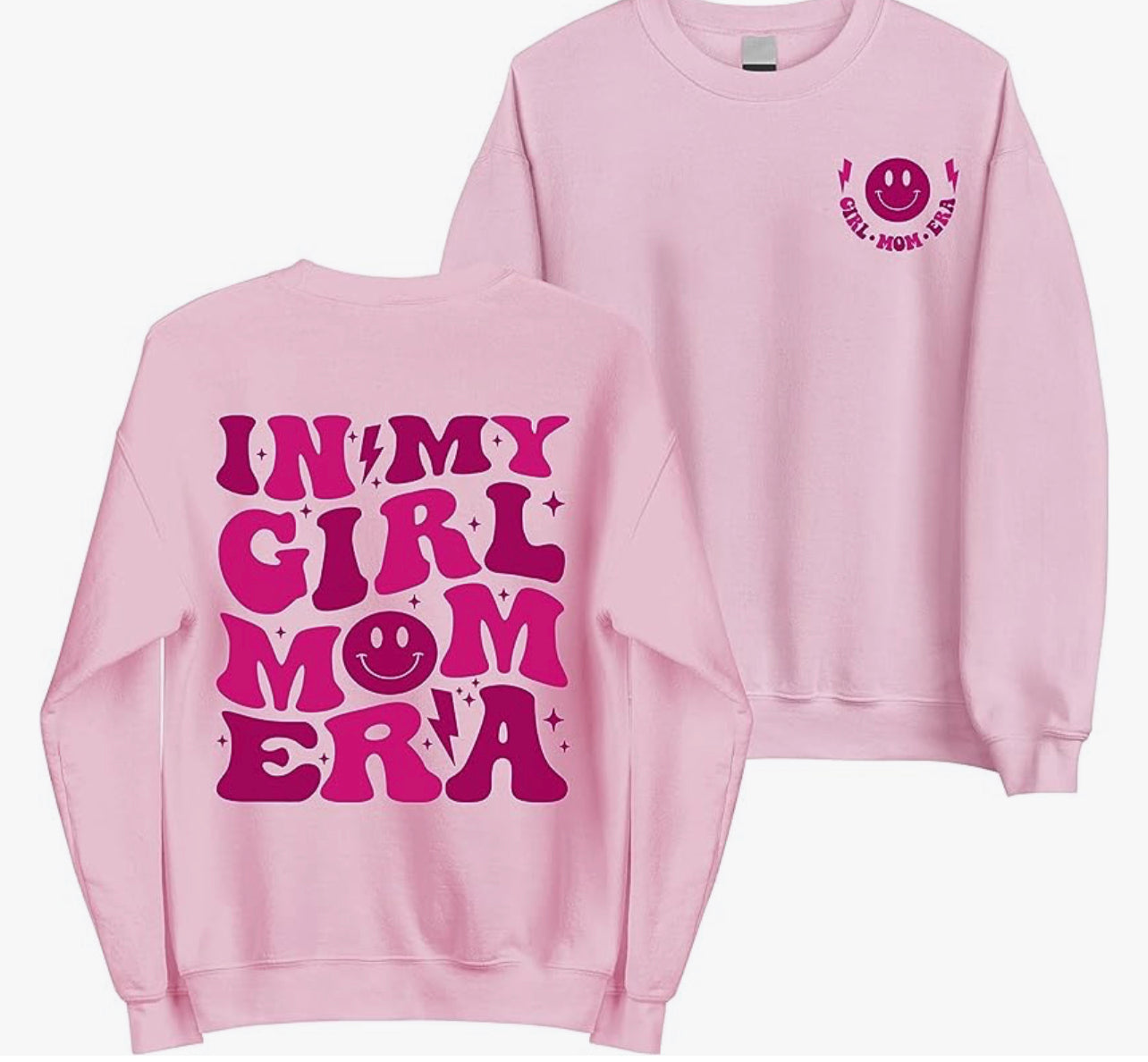 In My Girl Mom Era Electric Crewneck Sweatshirt