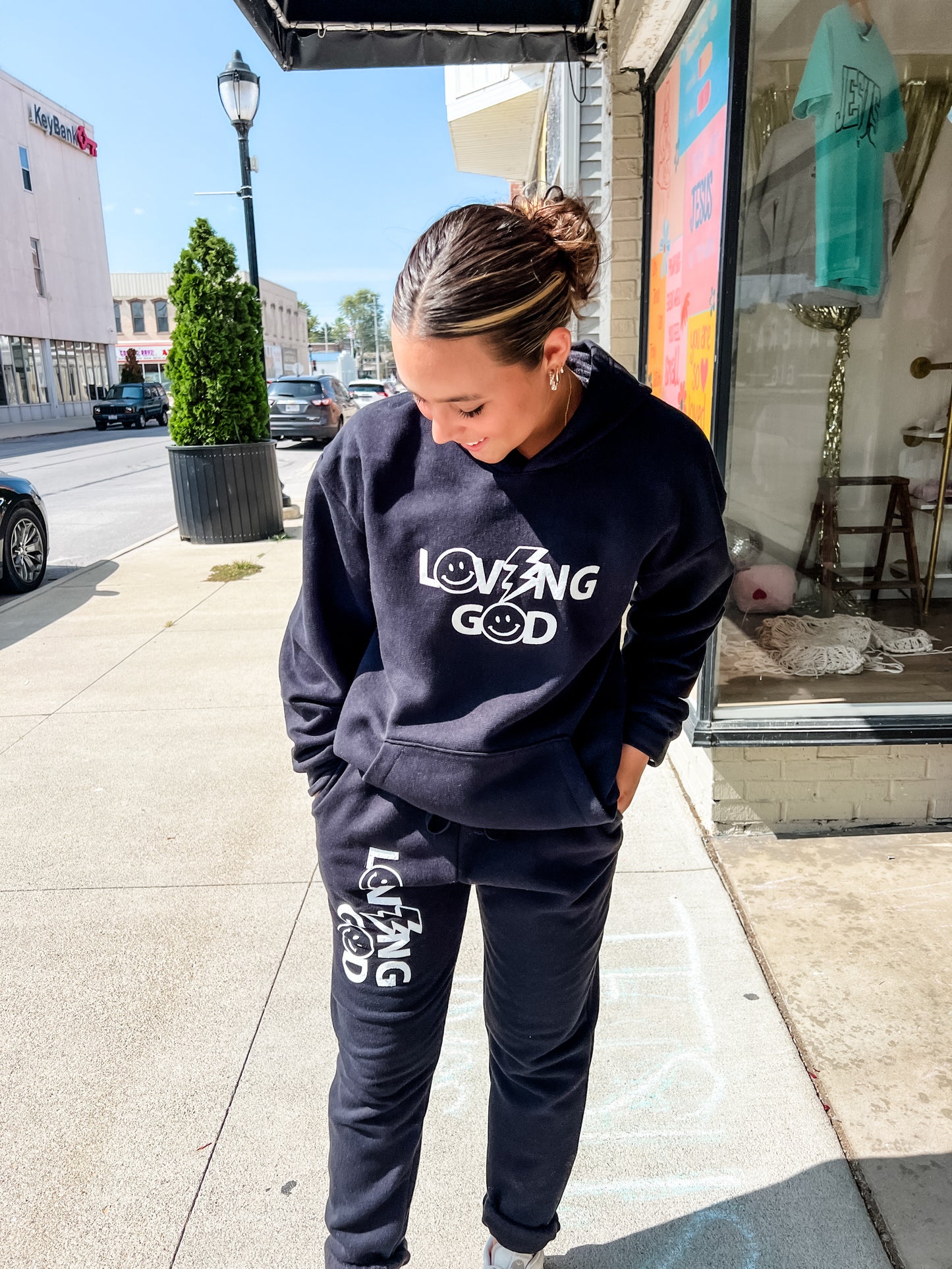 Loving God | Loving God Electric Unisex Sweatshirt