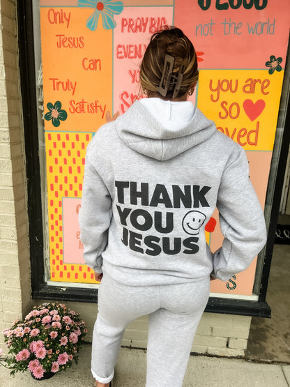 Loving God | Thank You Jesus Unisex Sweatshirt