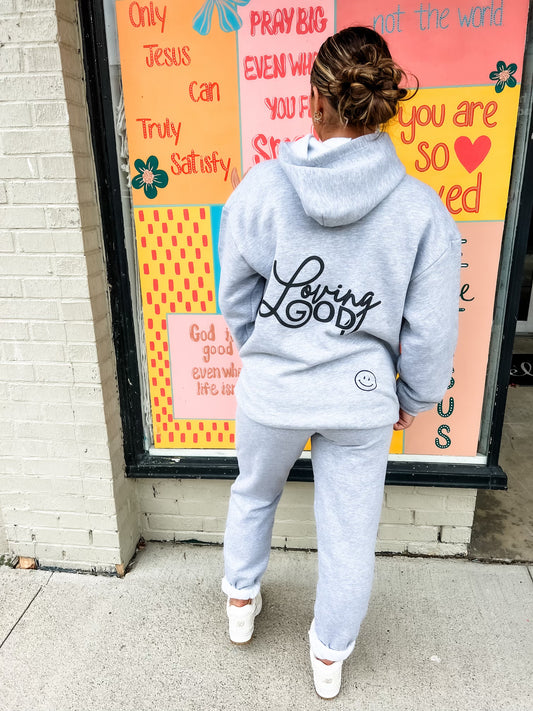 Loving God | LG Puff Unisex Sweatpants