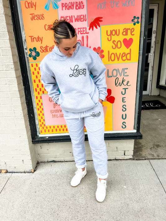 Loving God | LG Puff Unisex Sweatpants