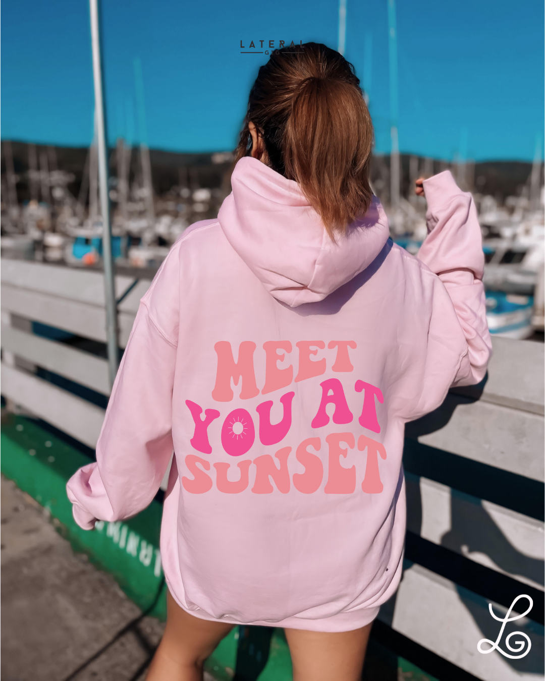 Meet You at Sunset Hoodie
